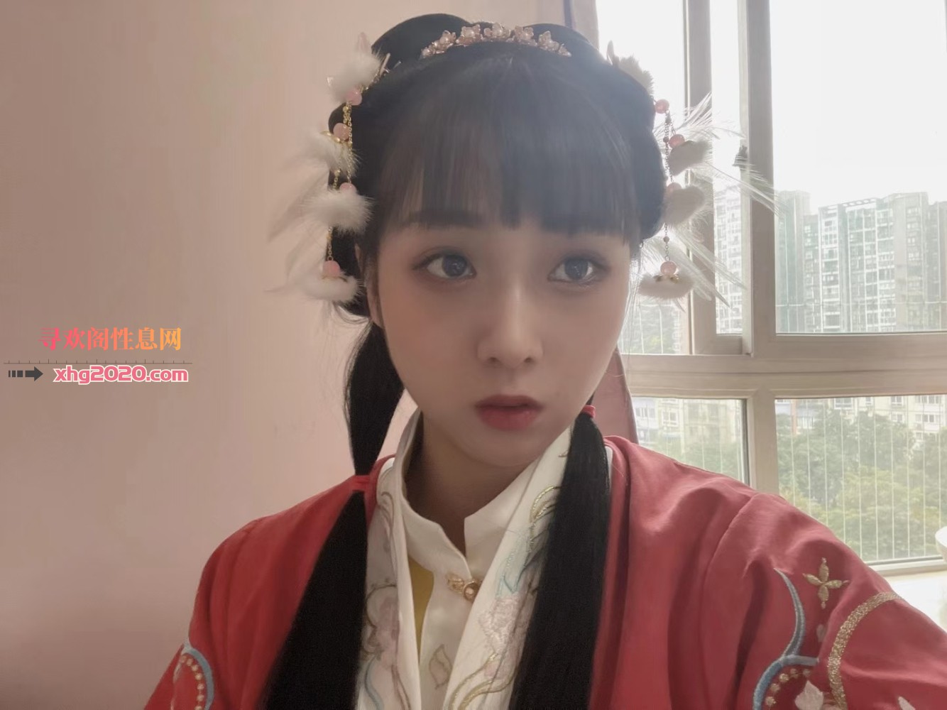 重庆江北汉服妹子