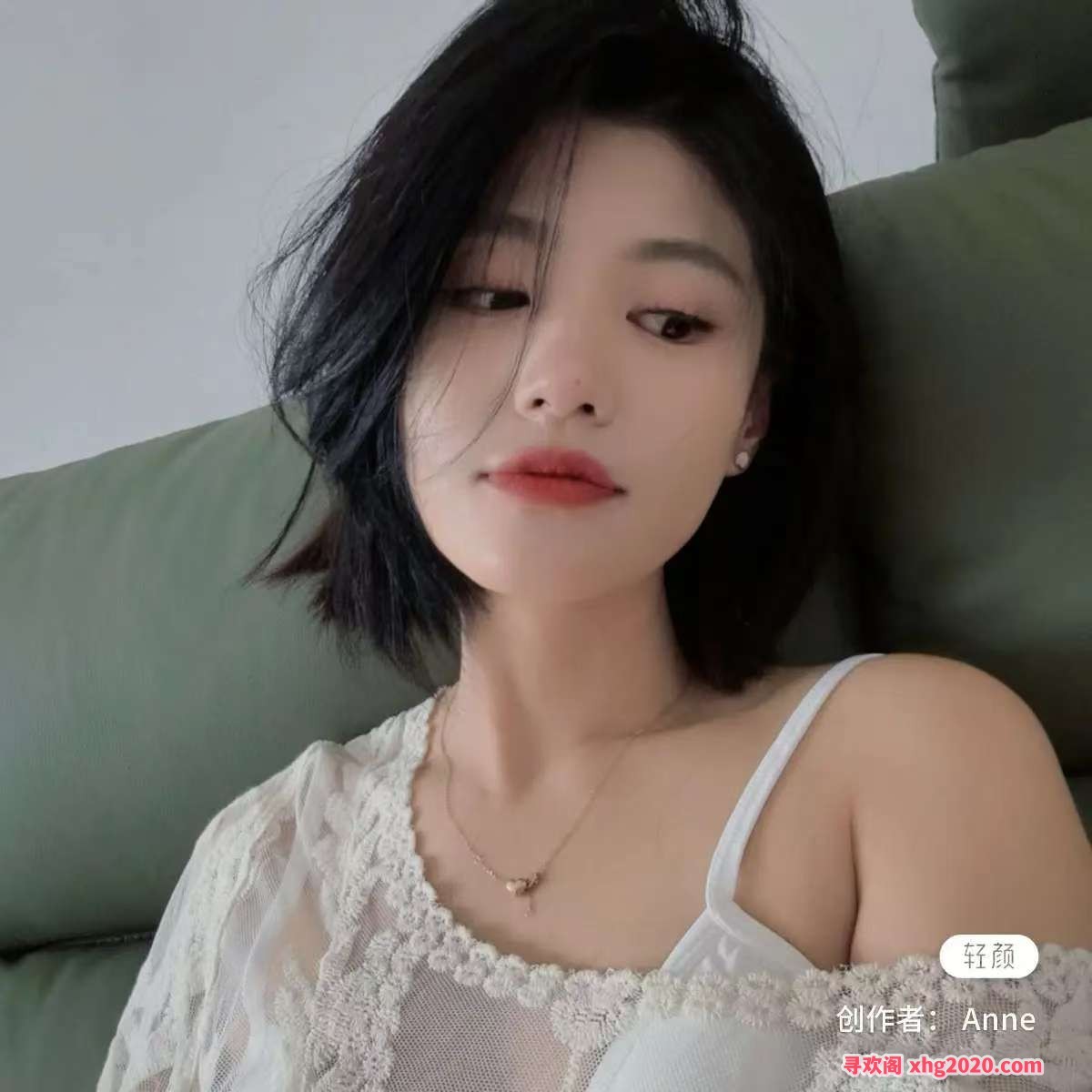 短发长腿少妇