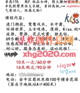 成都西门网红脸熟女